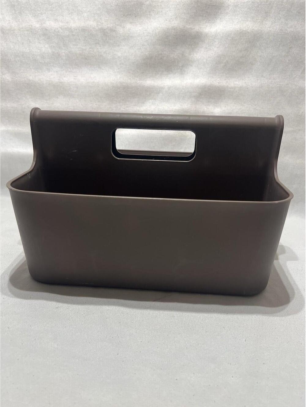 2 compartment Brown supply caddy